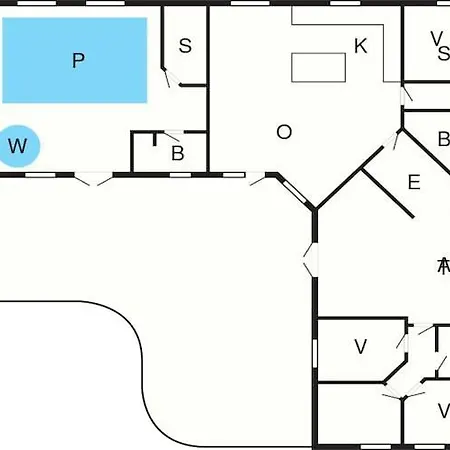 16 Person In L Kken Holiday home Norre Lyngby
